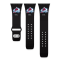 Gametime NHL Colorado Avalanche Black Silicone Apple Watch Band (38/40mm
M/L). Watch not included.