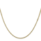 14k Yellow Gold 1.5mm Box Chain 24"