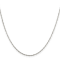 Sterling Silver 1.4mm Singapore Chain with 2-inch Extension Necklace