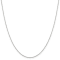 Sterling Silver 1.1mm Rolo Chain Necklace