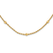 14K Yellow Gold Diamond-cut Beaded Rope Chain Necklace