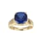 Lab Blue Sapphire And Cubic Zirconia 18k Yellow Gold Over Silver
September Birthstone Ring 4.45ctw