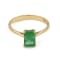 1.29 Ctw Emerald Ring in 14K YG