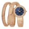 Christian Van Sant Women's Naga Blue Dial, Rose Stainless Steel Watch