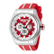 Invicta Speedway 48mm Red, White Dial Silicone Band Quartz Watch