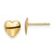 14k Yellow Gold Children's Polished 6.25mm Heart Stud Earrings