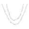 Freshwater Pearl Necklace In Sterling Silver 16.5 Inch