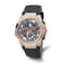 Charles Hubert Men's Stainless Steel Chronograph Grey Dial Solar-powered Watch