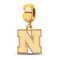 14K Yellow Gold Over Sterling Silver LogoArt University of Nebraska
Small Dangle Bead