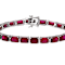 Lab-Created Ruby Tennis Bracelet In Sterling Silver 25.91ctw