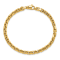 14K Yellow Gold Polished Chain Bracelet