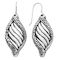 Sterling Silver Sea Shell Dangle Earrings