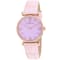 Oceanaut Women's Harmony Pink Dial, Pink Leather Strap Watch