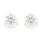 Certified White Lab-Grown Diamond H-I SI 14k White Gold Martini Stud
Earrings 1.50ctw