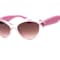 Kate Spade JUNI Violet Cat Eye Frame / Brown Lenses Sunglasses