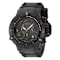 Invicta Subaqua 50mm Dark Grey, White, Black Dial Silicone, Stainless
Steel Band Quartz Watch