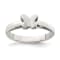 Rhodium Over Sterling Silver Polished Butterfly Children's Ring