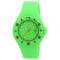 Toy Watch Women's Jelly Green Dial, Green Silicone Watch