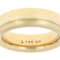 Polished Comfort Fit Band Ring In 18K Gold Over Bronze