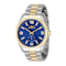Invicta Specialty 43mm Blue Dial Stainless Steel Band Quartz Watch