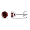 Garnet 14K White Gold Earrings 1.30ctw