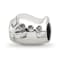 Sterling Silver Airplane Bead