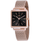 Oceanaut Women's Traditional Black Dial, Rose Stainless Steel Watch