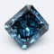 2.05ct Dark Blue Radiant Cut Lab-Grown Diamond SI2 Clarity IGI Certified