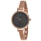 Christian Van Sant Women's Grace Gray Dial, Rose Stainless Steel Watch