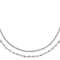 Twisted Serpentine And Diamond-Cut Popcorn Chain Necklace Set Of 2 In
Sterling Silver 24 Inch