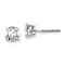 Rhodium Over 14K Gold Certified Lab Grown Diamond 1 1/2ct. VS/SI GH+,
Screw Back Earrings