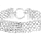 Multi-Row Bismark ChaIn Bracelet In Sterling Silver