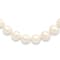 Rhodium Over Sterling Silver 11-12mm White Freshwater Cultured Pearl Necklace