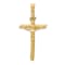 14K Yellow Gold INRI Crucifix Pendant