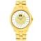 Jivago Women's Fun Yellow Dial, Yellow tone Stainless Steel Watch