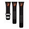Gametime MLB Baltimore Orioles Black Silicone Apple Watch Band (42/44mm
M/L). Watch not included.