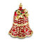 BELLE Festive Bell Trinket Box with Ring Insert