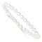Children's 4-5mm White Rice Freshwater Cultured Pearl Stretch Bracelet