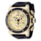 Invicta Sea Hunter 52mm Yellow Dial Silicone Band Quartz Watch