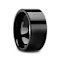 MORPHEUS Flat Black Tungsten Ring 10mm