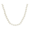 Mini Freshwater Pearl Strand Necklace In Sterling Silver 22 Inch