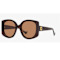 Gucci Round Sunglasses with Rectangle Edge -Tortoise 56mm
