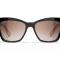 Chanel Black w White Leather Arm "CC" Logo Frame/Brown
Gradient Lens Sunglasses