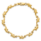 14k Yellow Gold Dolphin Link Bracelet