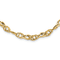 14K Yellow Gold Polished Fancy Link 18.25-inch Necklace