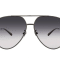 Gucci Ruthenium Frame / Gray Lens Sunglasses
