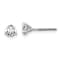 14K White Gold Lab Grown Diamond 3/4ctw VS/SI GH Screw Back 3-Prong Earrings
