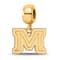 14K Yellow Gold Over Sterling Silver LogoArt Montana State University
Small Dangle Bead