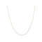 10k Yellow Gold Rope Link Chain Necklace 16 inch