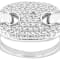 Mariner Link CZ Ring In Sterling Silver